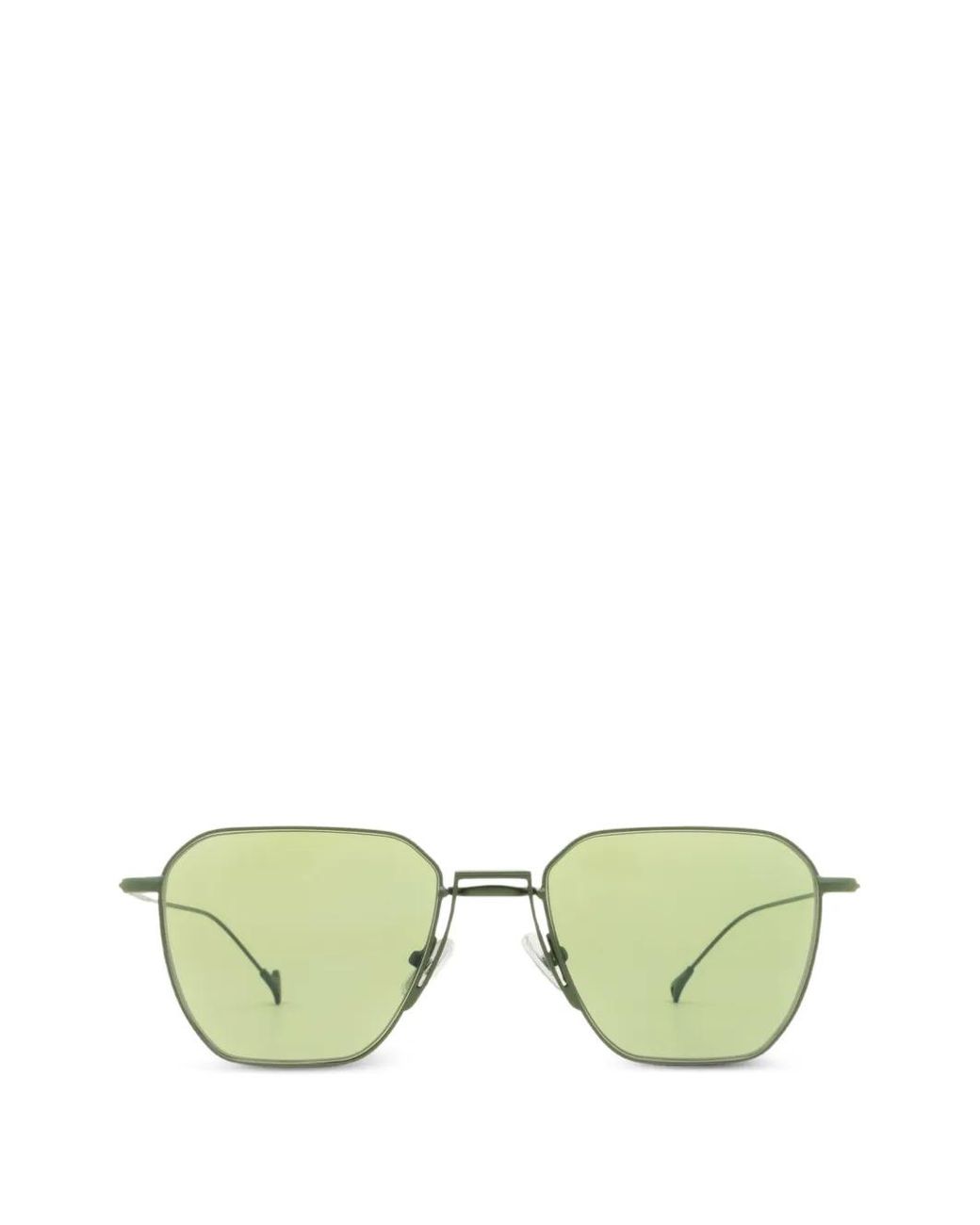 Eyepetizer Green Lunettes De Soleil Torino À Monture Géométrique