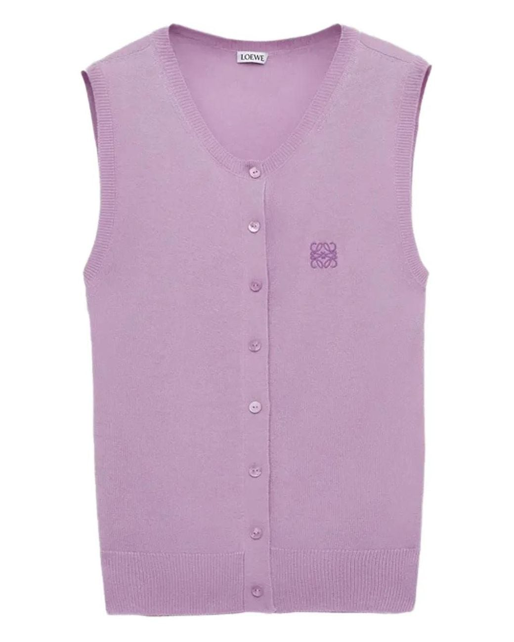 Loewe Purple Vest