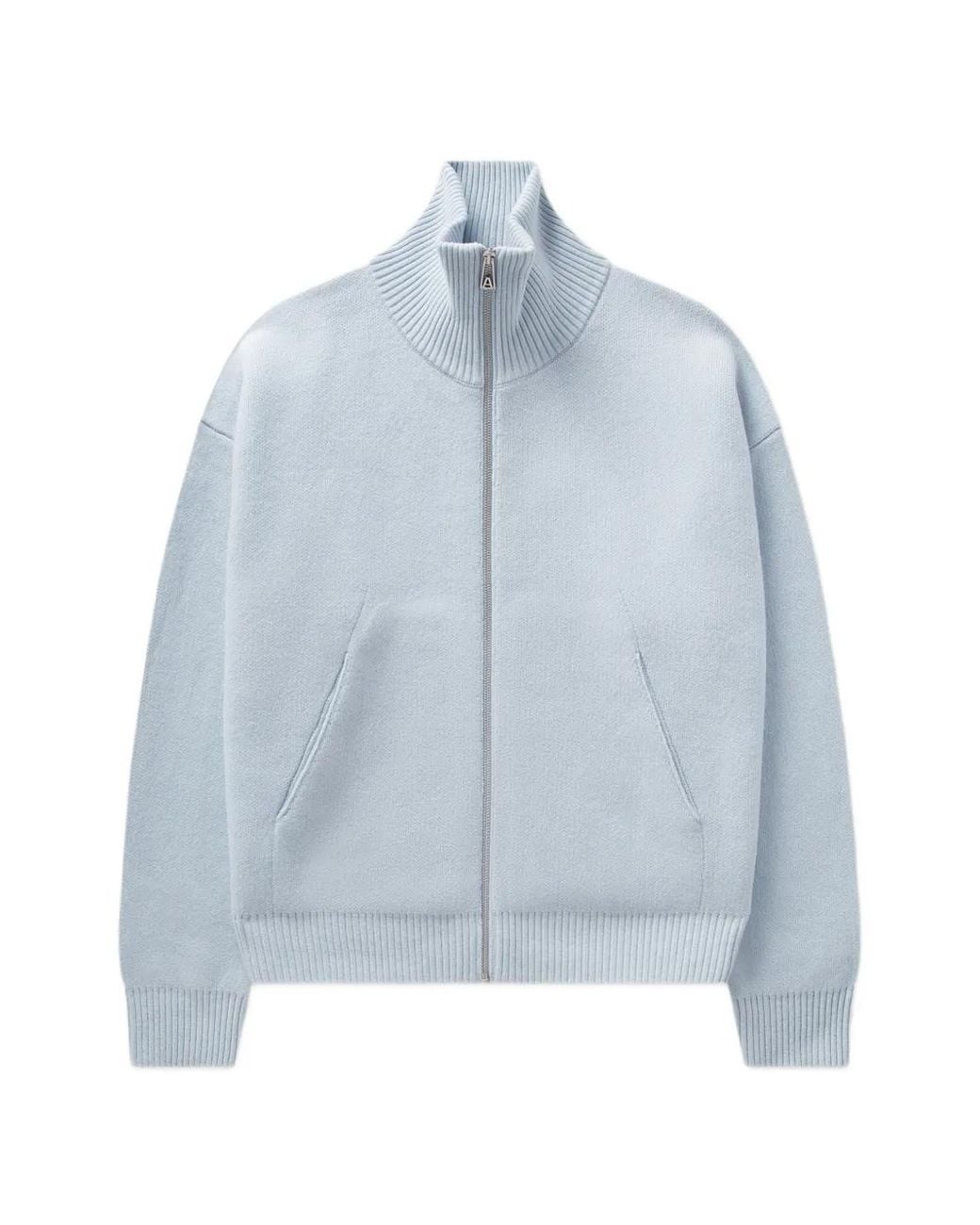 Axel Arigato Blue Core Zip-Up Cardigan for men