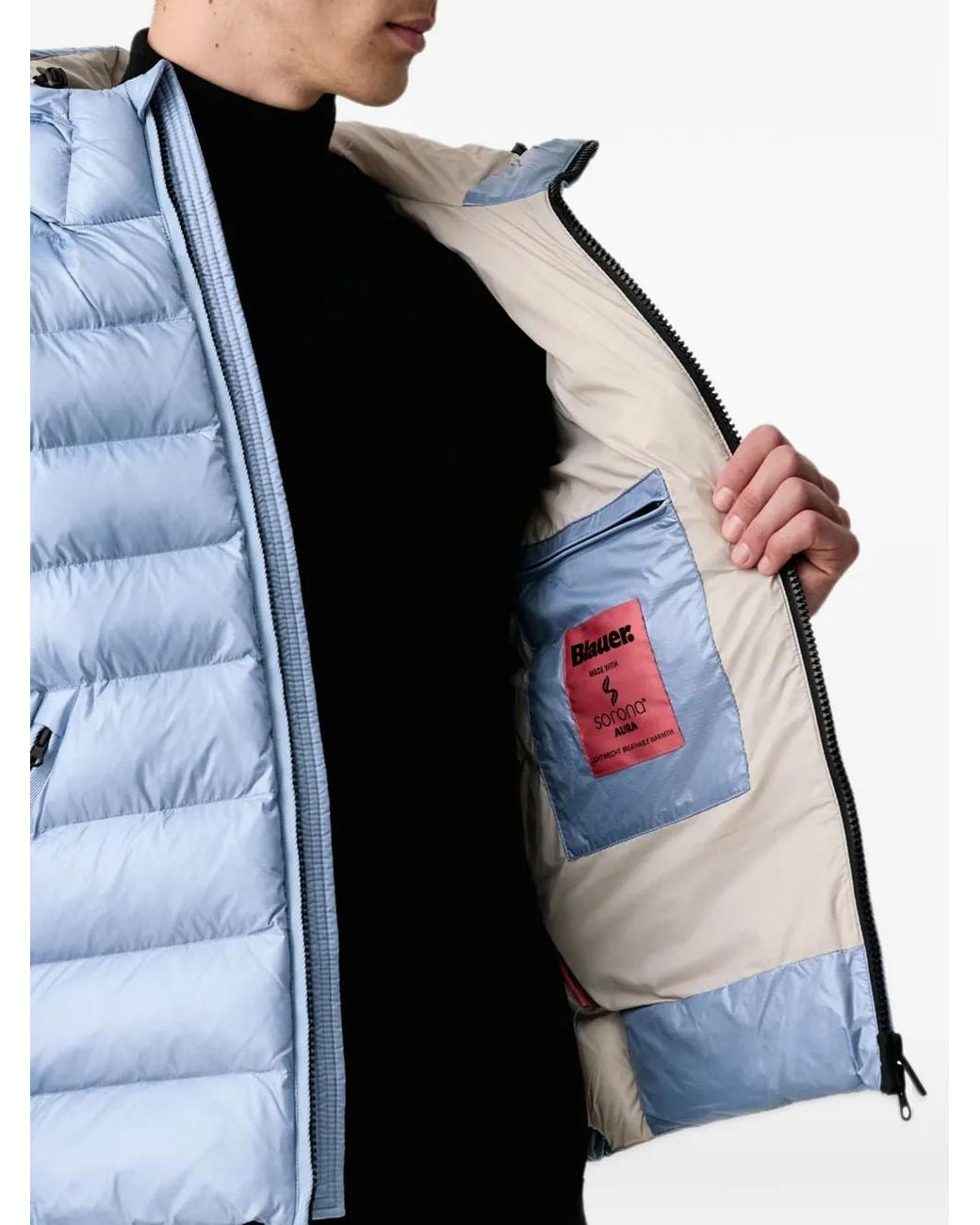 Blauer Blue Adams Quilted Hooded Jacket for men