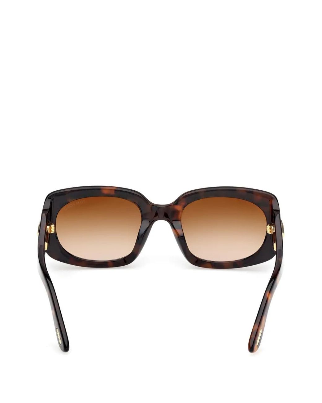 Tom Ford Brown Icon Geometric Sunglasses