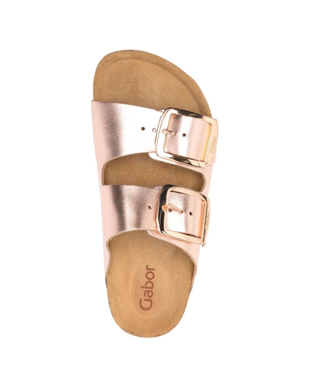 Gabor Pink Buckle Sandals