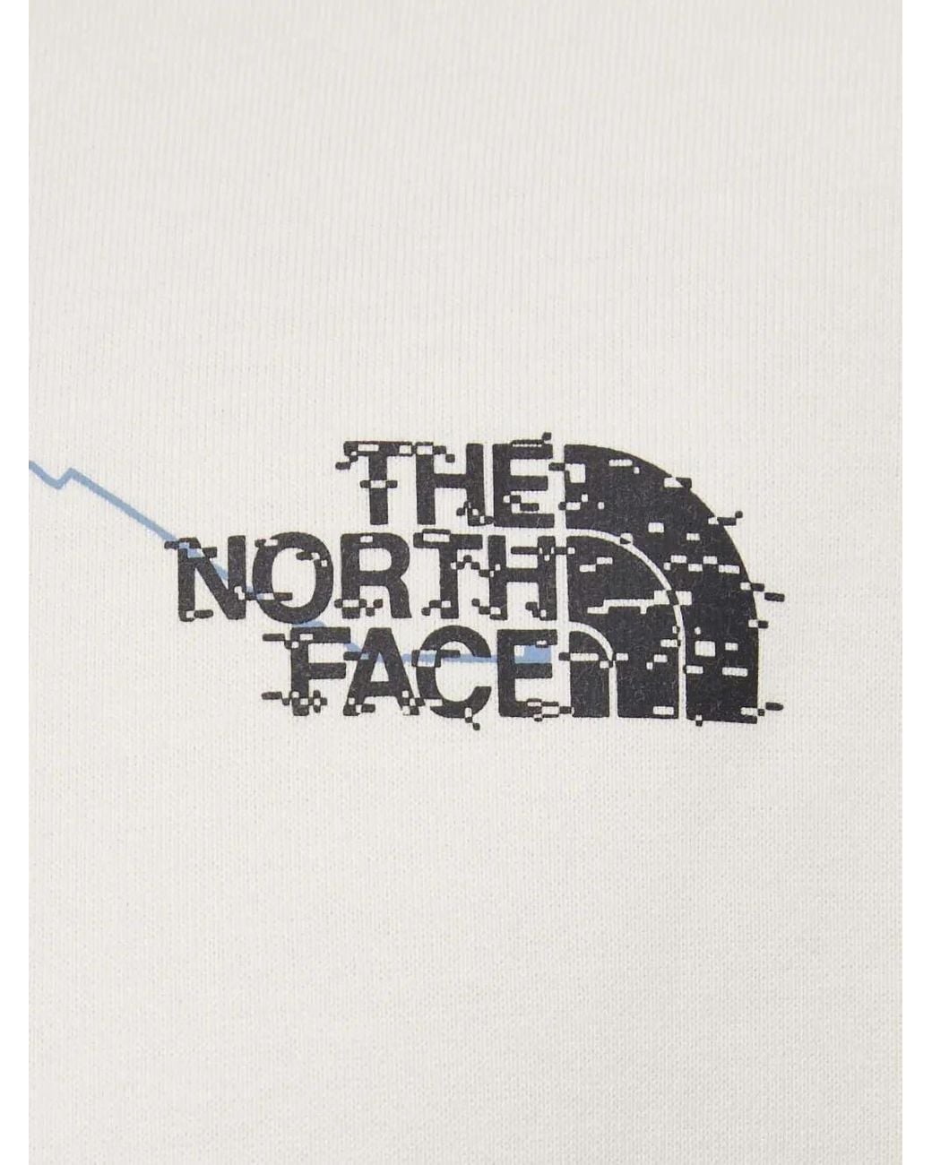 The North Face White Logo-Print Sweater for men