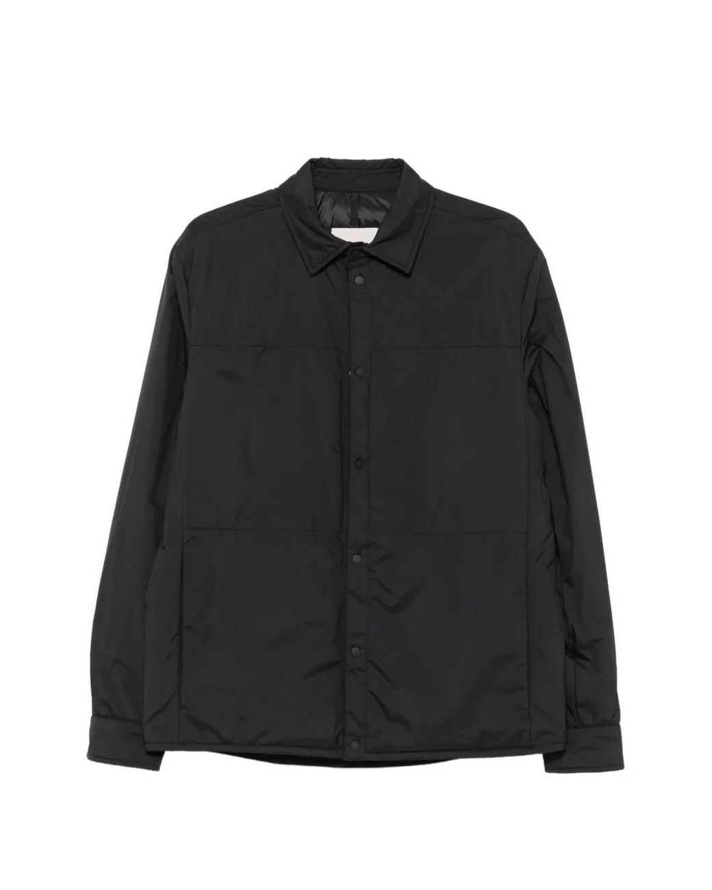 Moncler Black Revoline Down Shirt Jacket for men