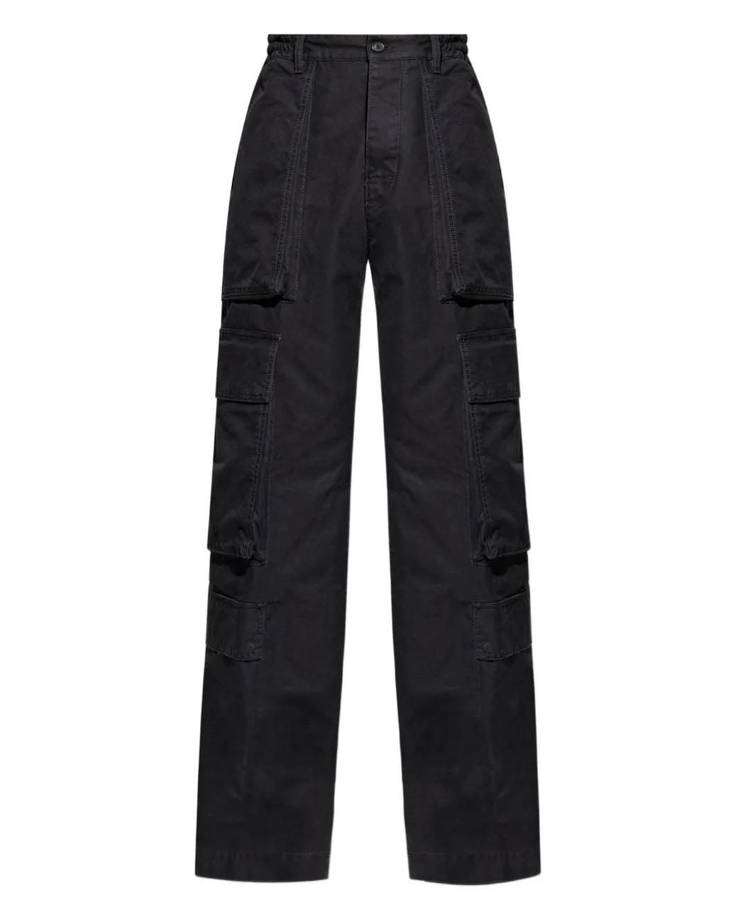 Pantalones Cargo Con Múltiples Bolsillos DSquared² de hombre de color Black