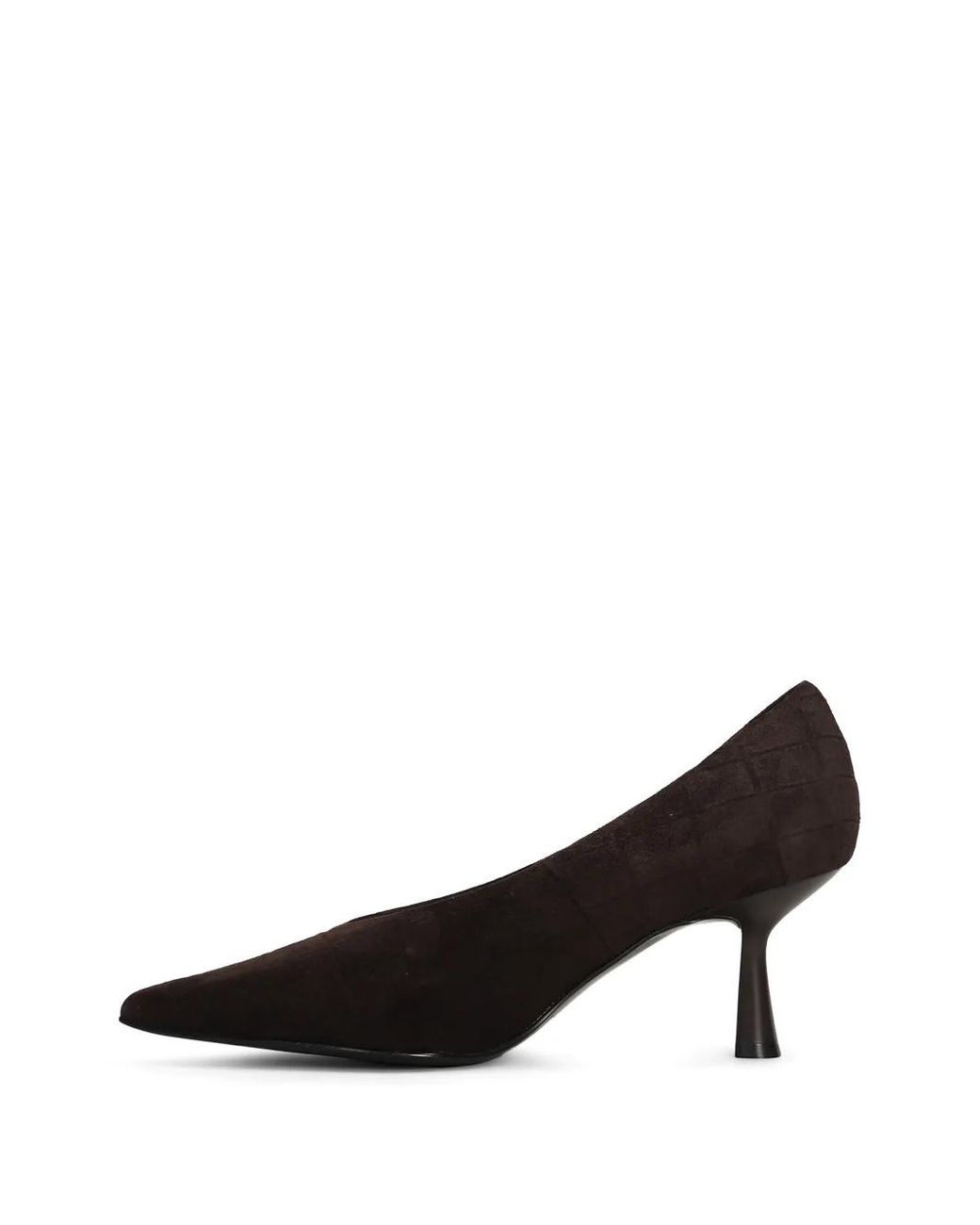 Bibi Lou Black Tiare 70 Pointed-Toe Leather Pumps