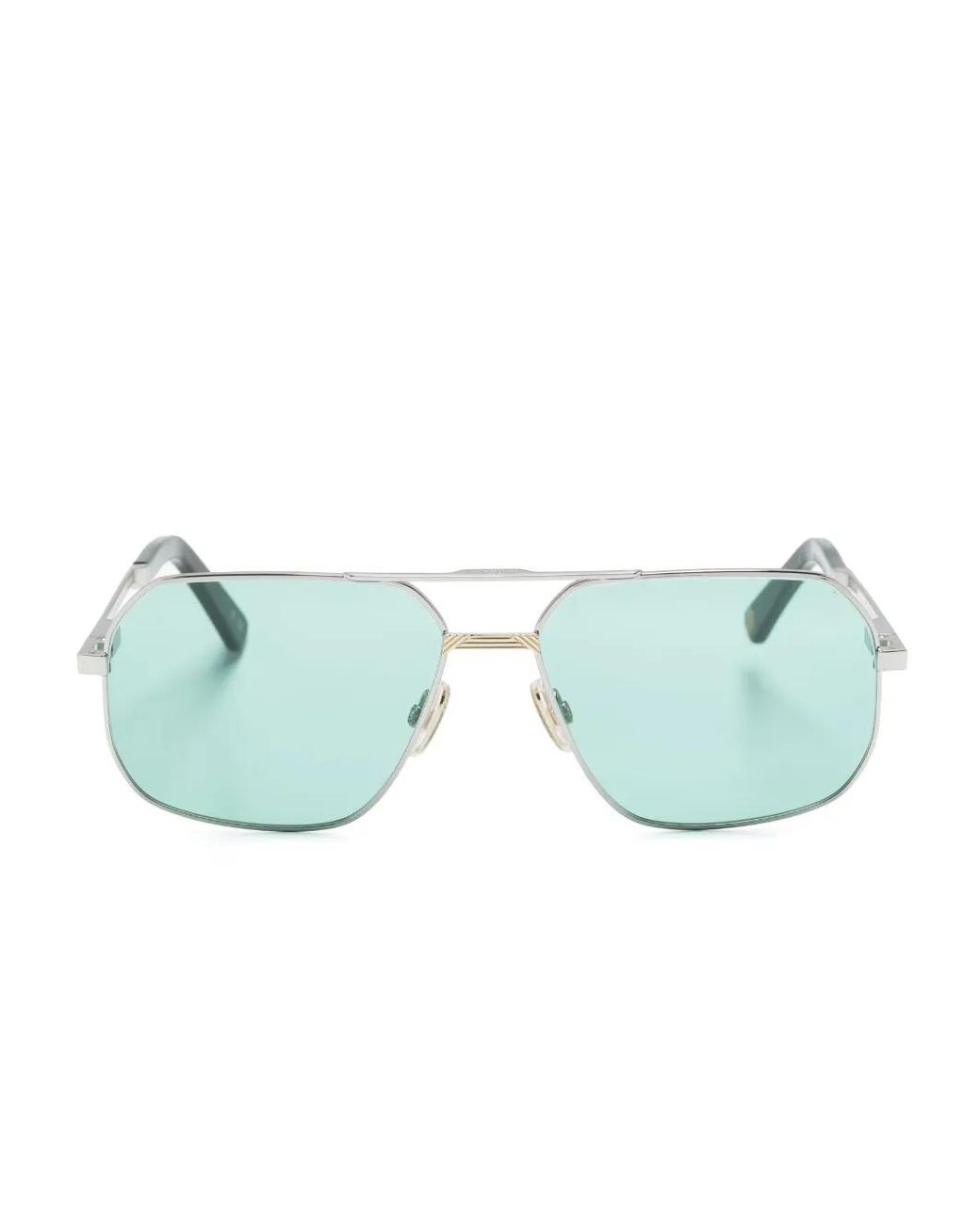 March LA.B Blue Pilotenbrille Mit Doppelsteg