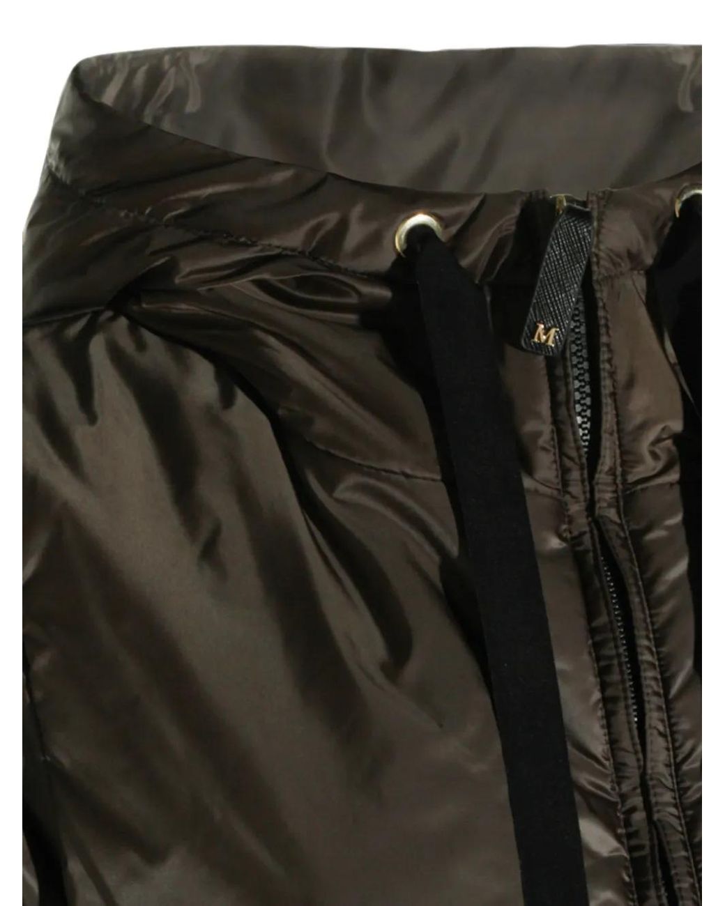 Max Mara Green The Cube Padded Water-Repellent Hooded Jacket