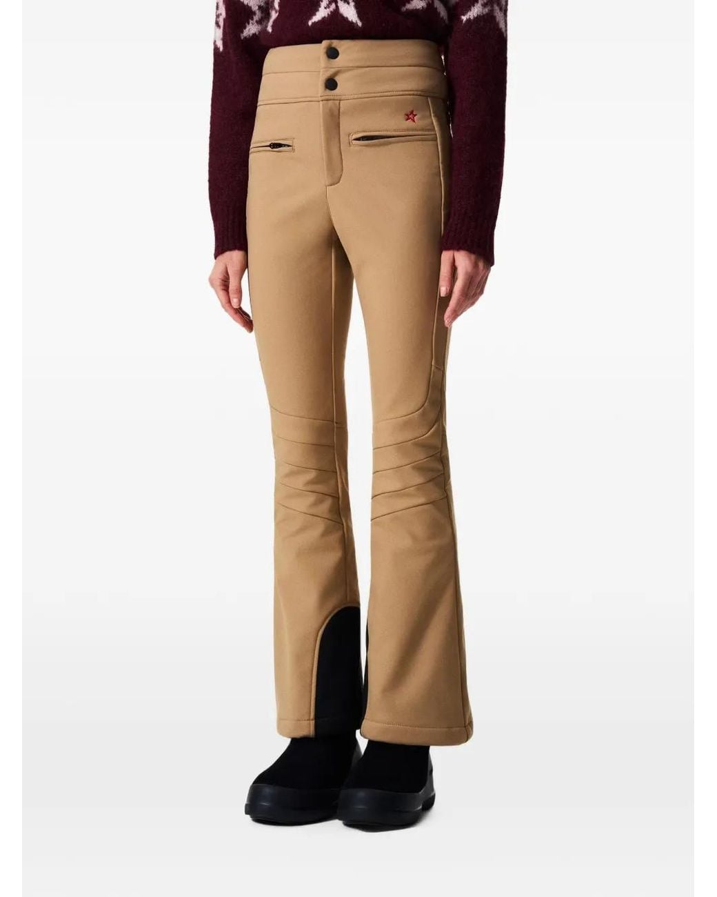 Perfect Moment Natural High-Waist Aurora Flare Ski Pants