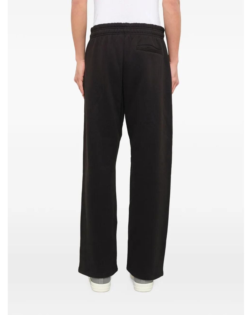 Entire studios Black Straight-Leg Track Pants for men
