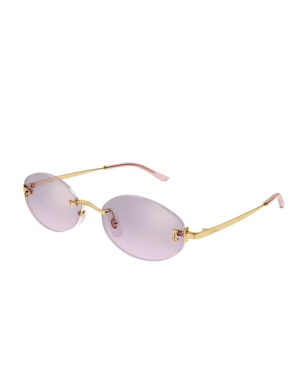 Cartier Pink Ct0592S Sunglasses