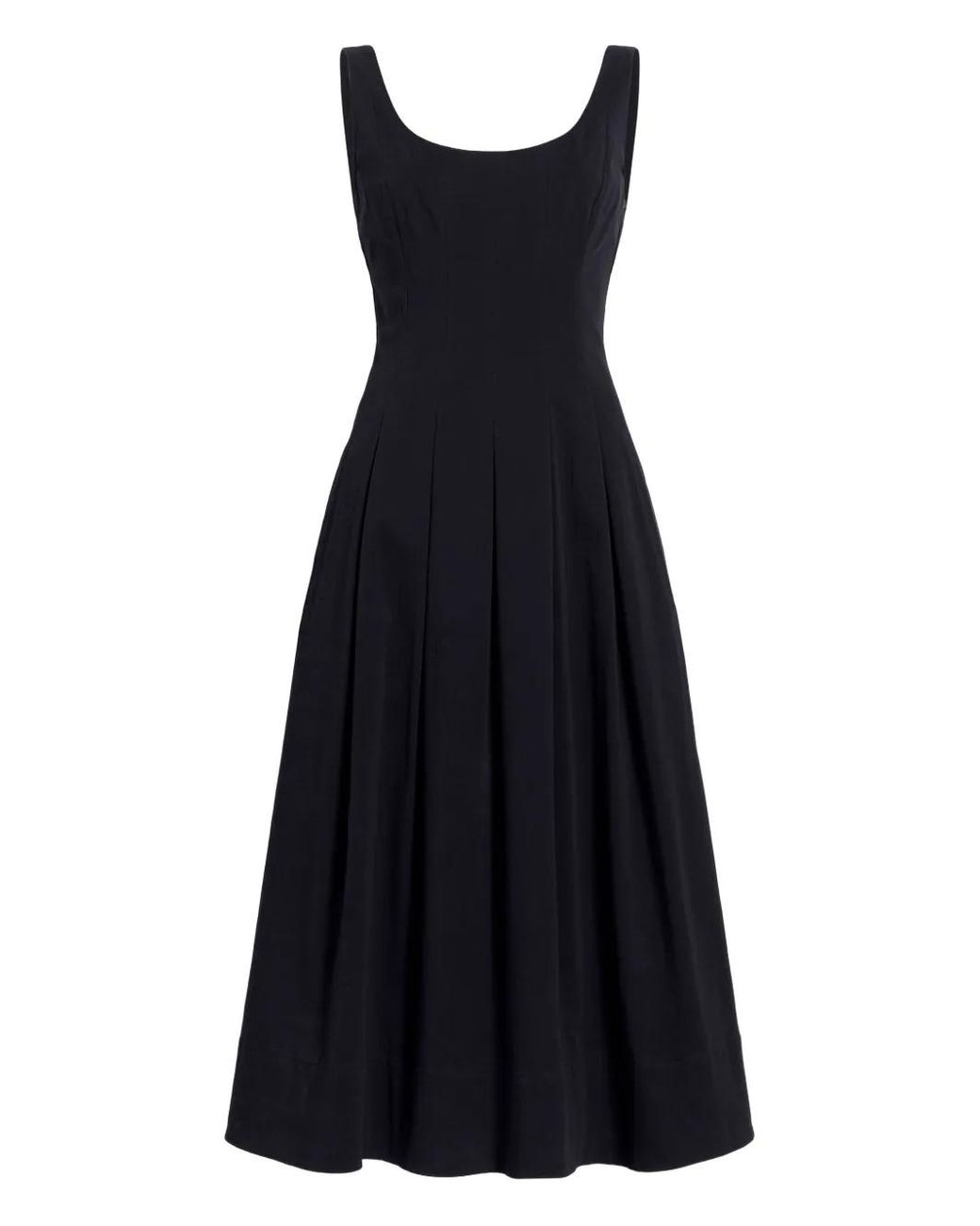 Proenza Schouler Black Shelby Midi Dress
