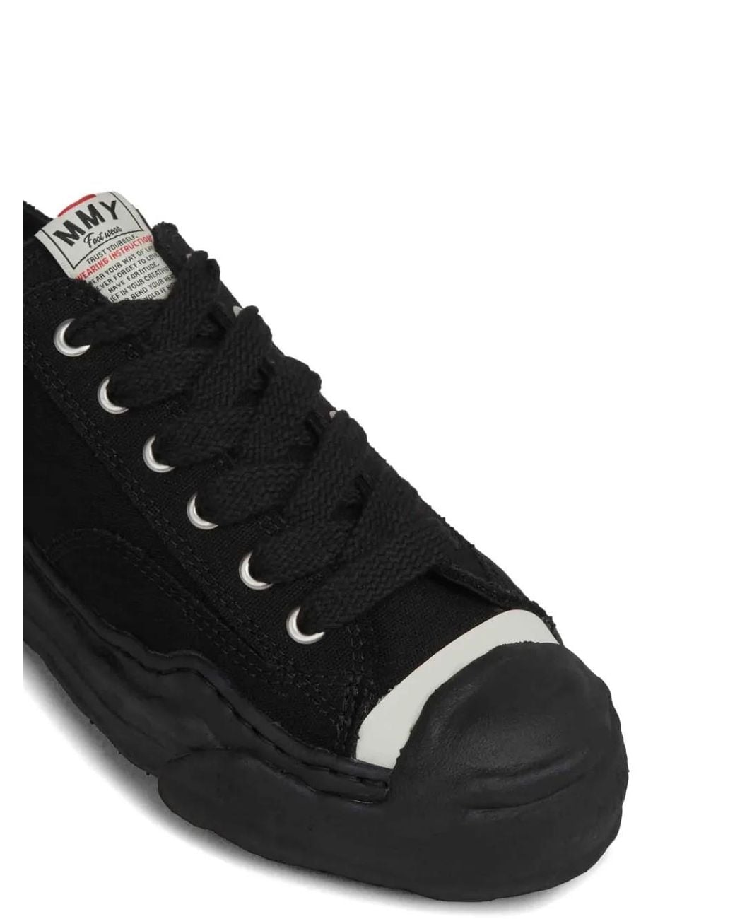 Maison Mihara Yasuhiro Black Trainers for men