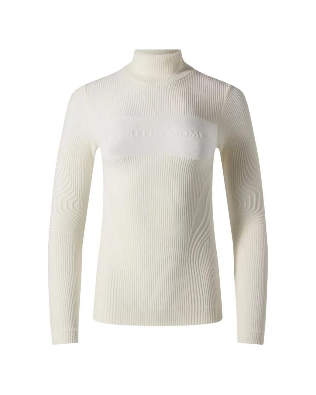 Perfect Moment White Chalet Base Layer Top