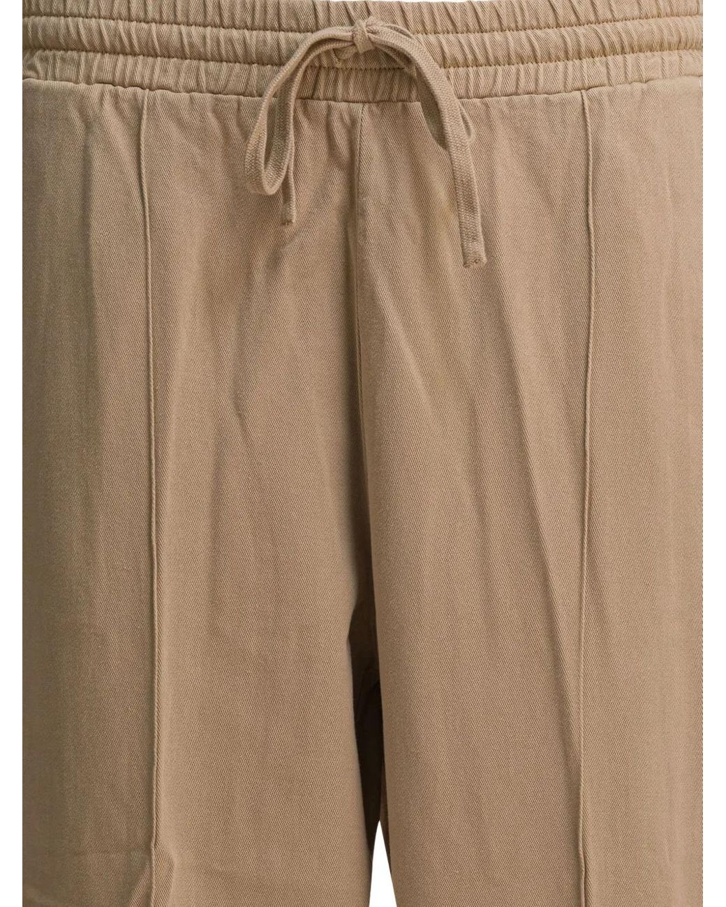 Altum Natural Drawstring Trousers for men