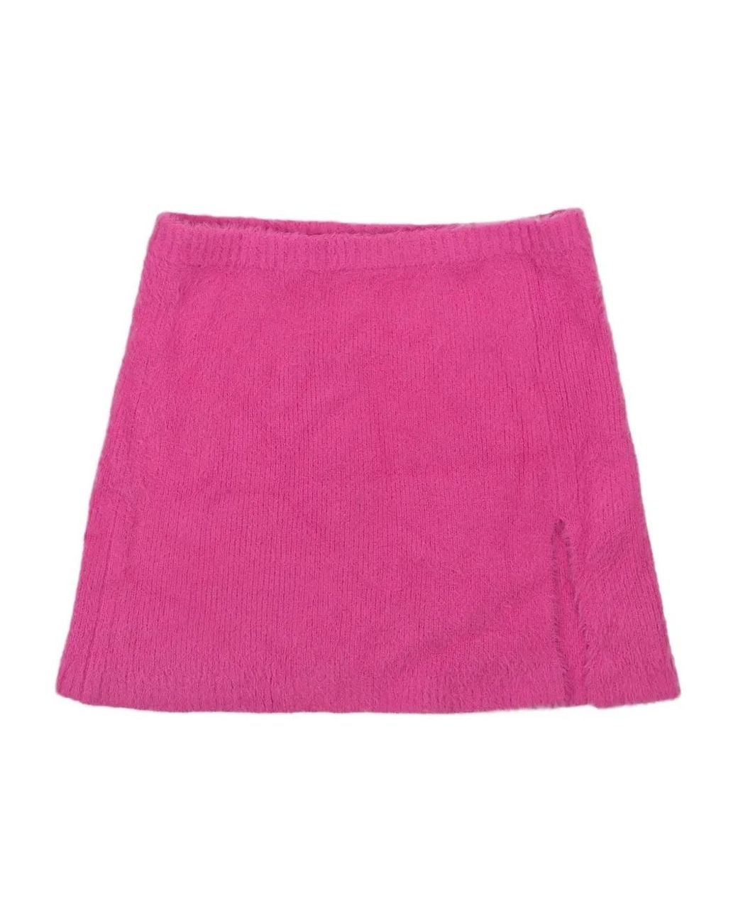 CALLIPYGIAN Pink A-Line Mini Skirt