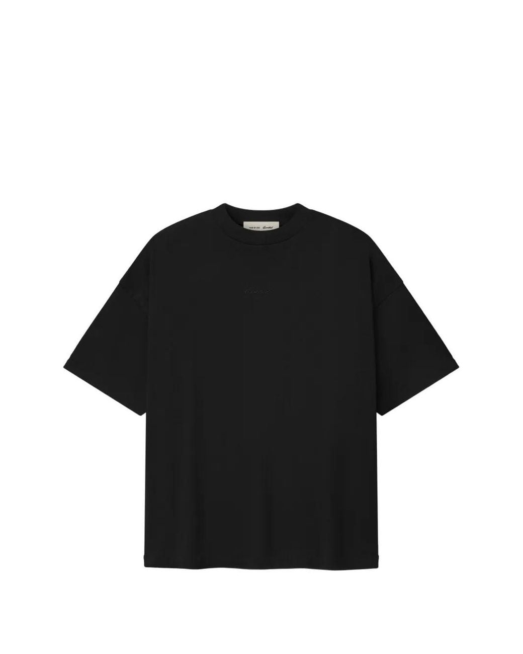 Fear Of God Black "Signature 90's" Short Sleeve Tee for men