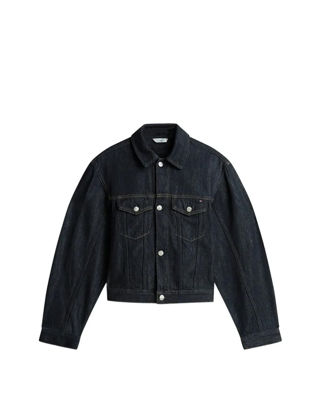 Tommy Hilfiger Blue Jacke Mit Knöpfen