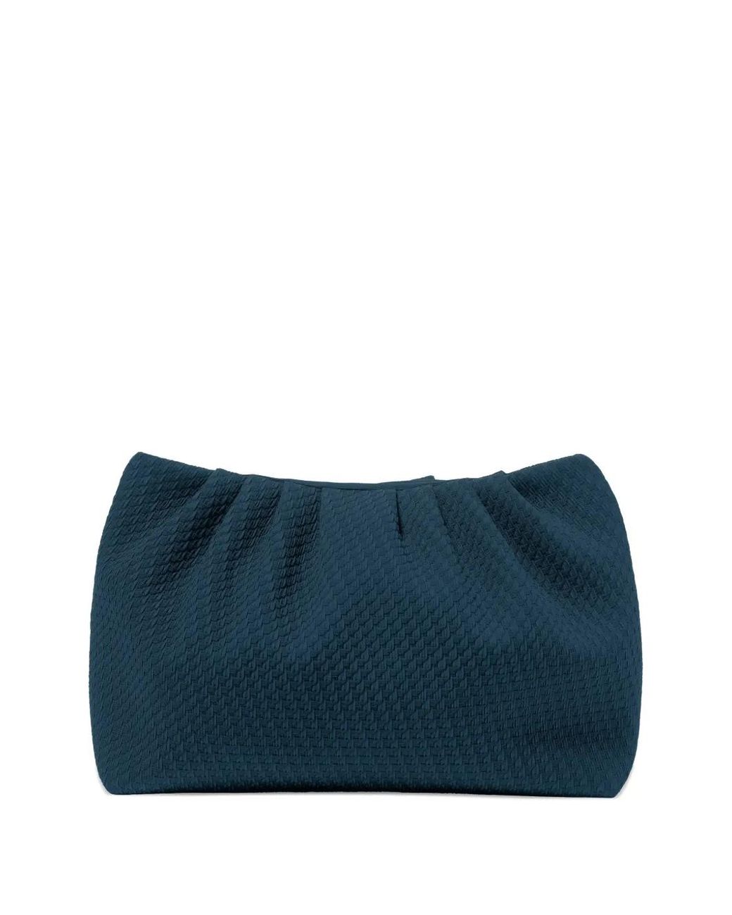 Eres Blue Soirée Geometric-Pattern Clutch Bag
