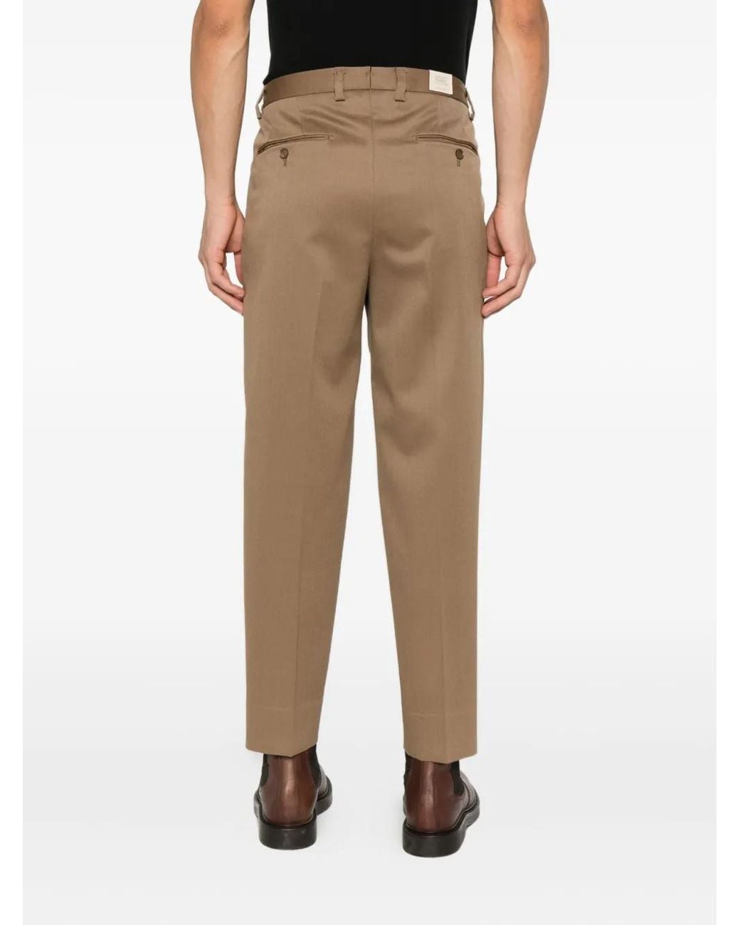 Briglia 1949 Natural Button Trousers for men