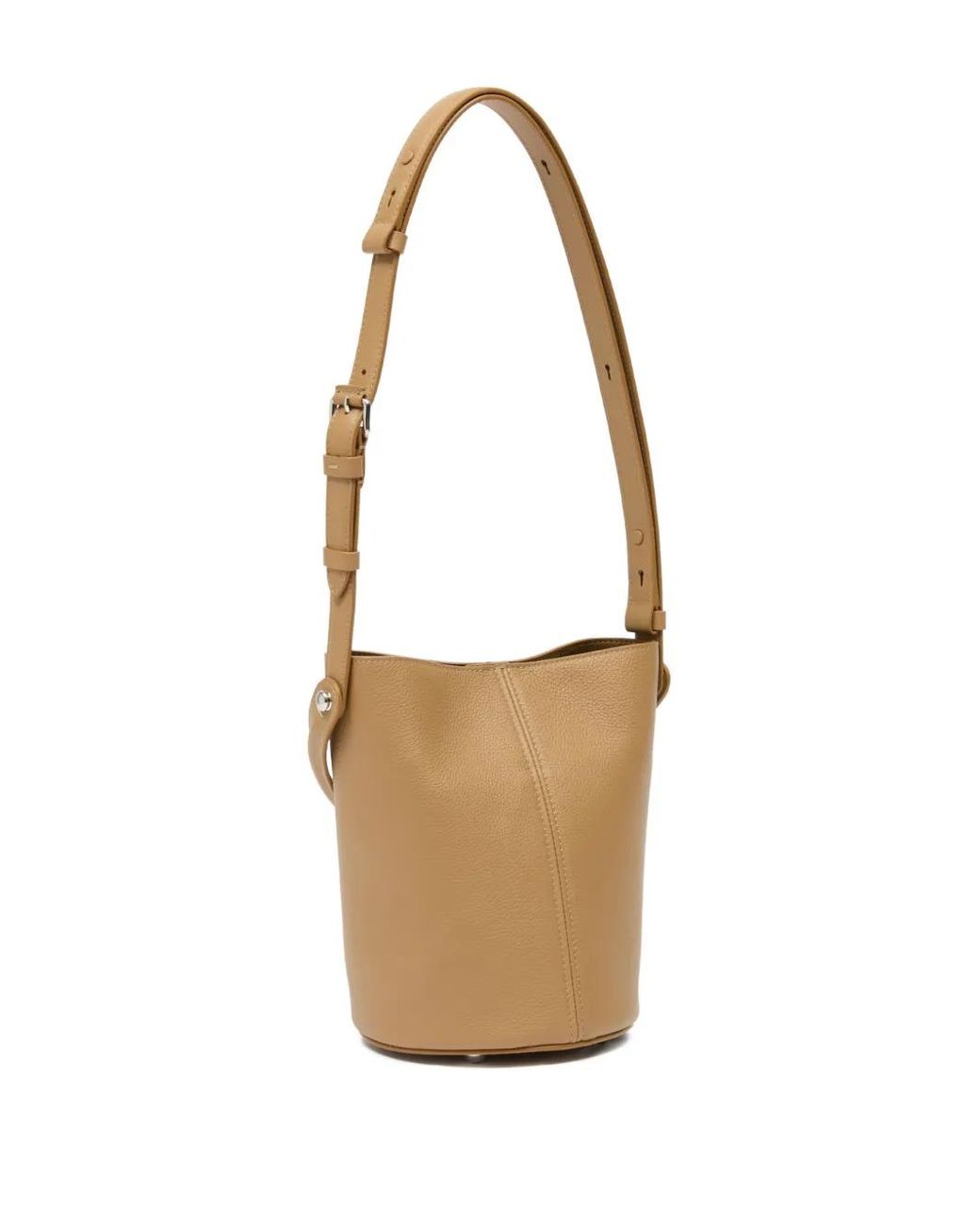 Maison Margiela Natural Dress-Age Leather Bucket Bag