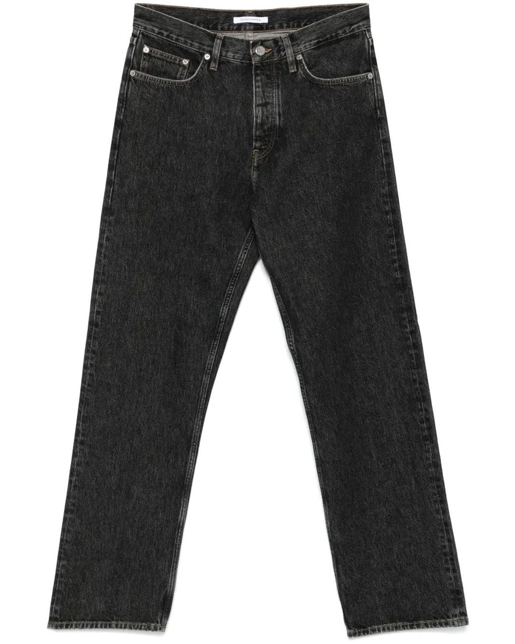 sunflower Black Staight-Leg Jeans for men
