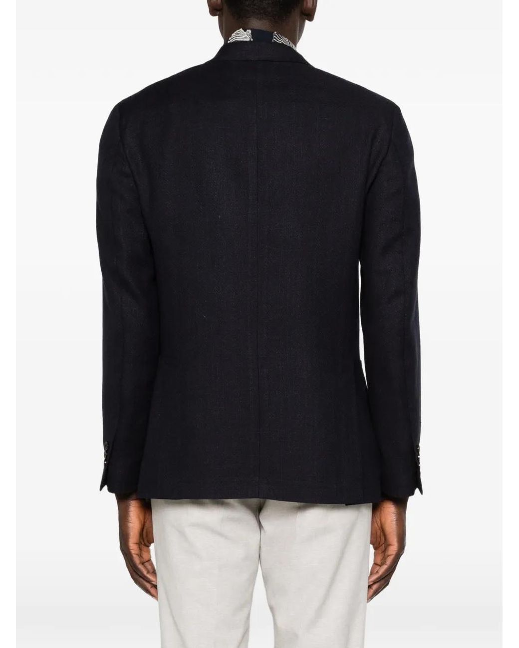 Lardini Sakko mit aufgesetzter Tasche in Blue für Herren