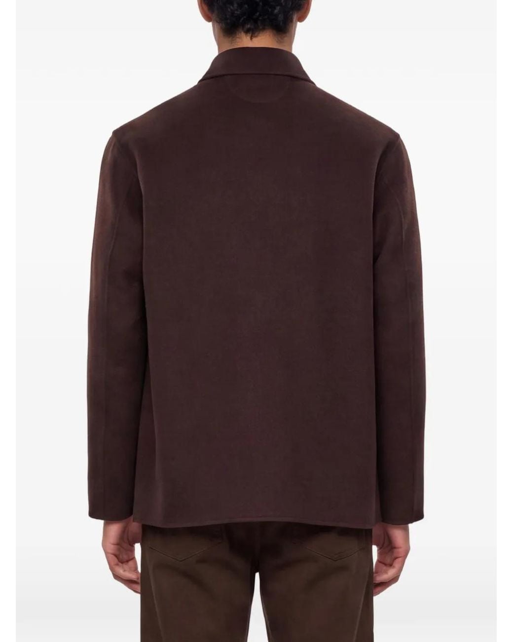 Kiton Red Veste Boutonnée À Poches Plaquées for men