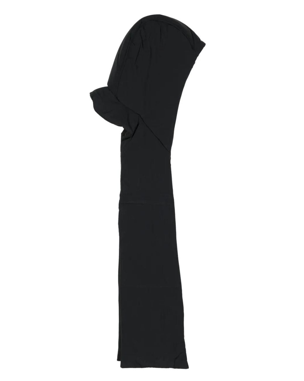 Maharishi Black Padded Hooded Scarf for men