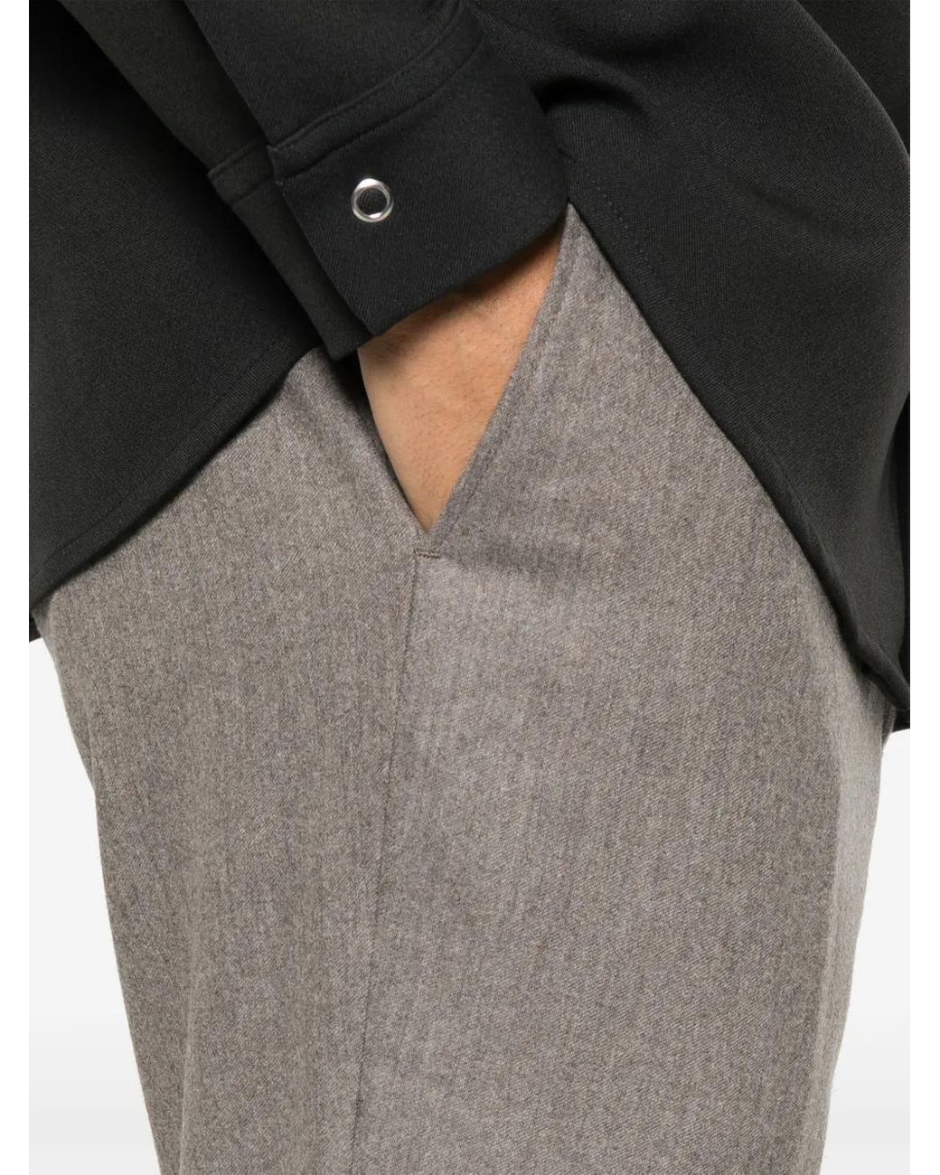 Fursac Hose Mit Elastischem Bund in Gray für Herren