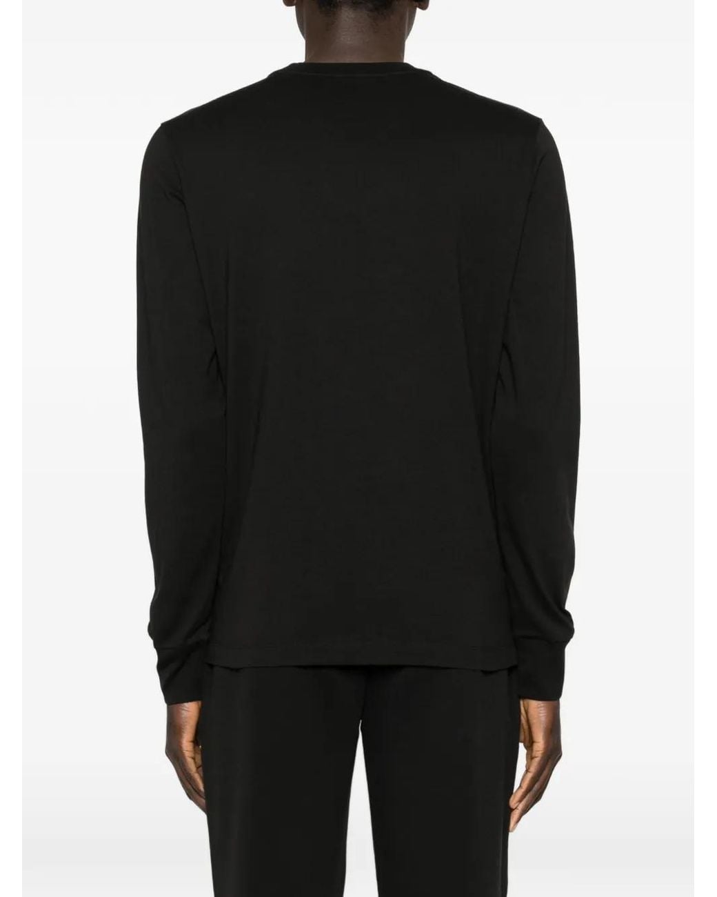 Moncler Black T-Shirt for men