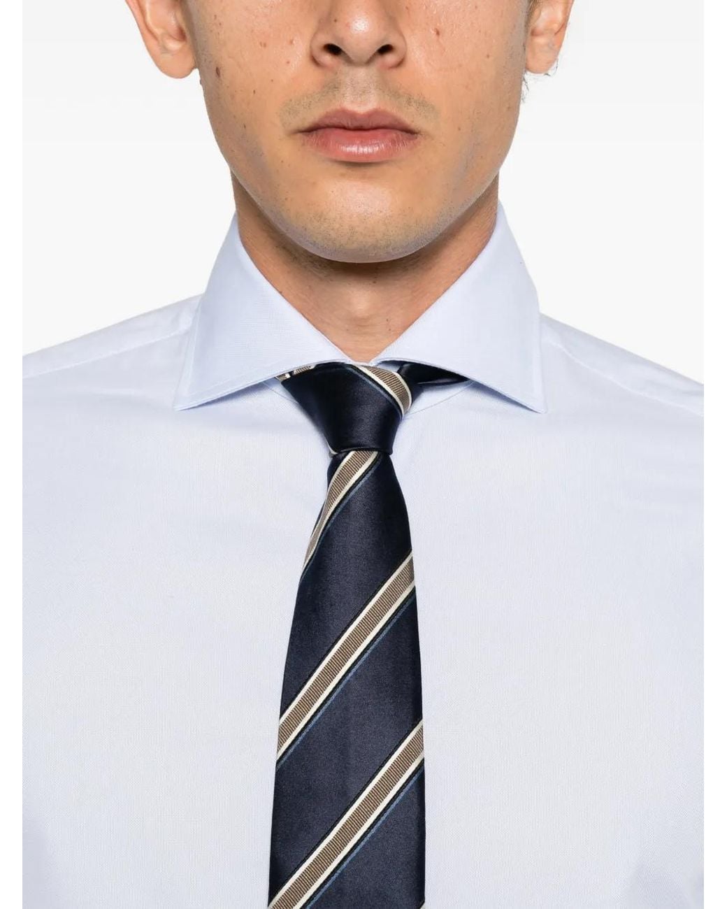 Borriello White Long-Sleeve Shirt for men