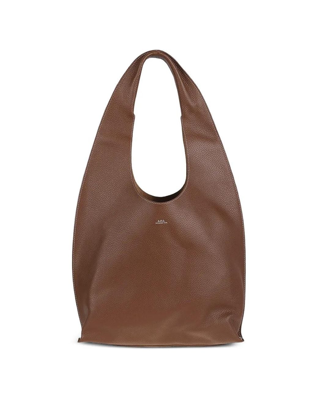 A.P.C. Brown Neige Shoulder Bag