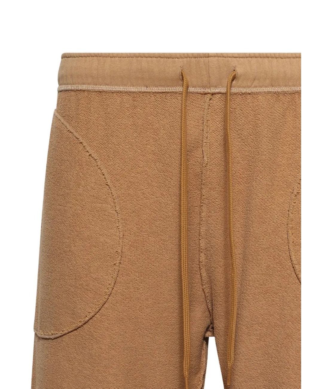 MM6 by Maison Margiela White Drawstring Patch Shorts for men