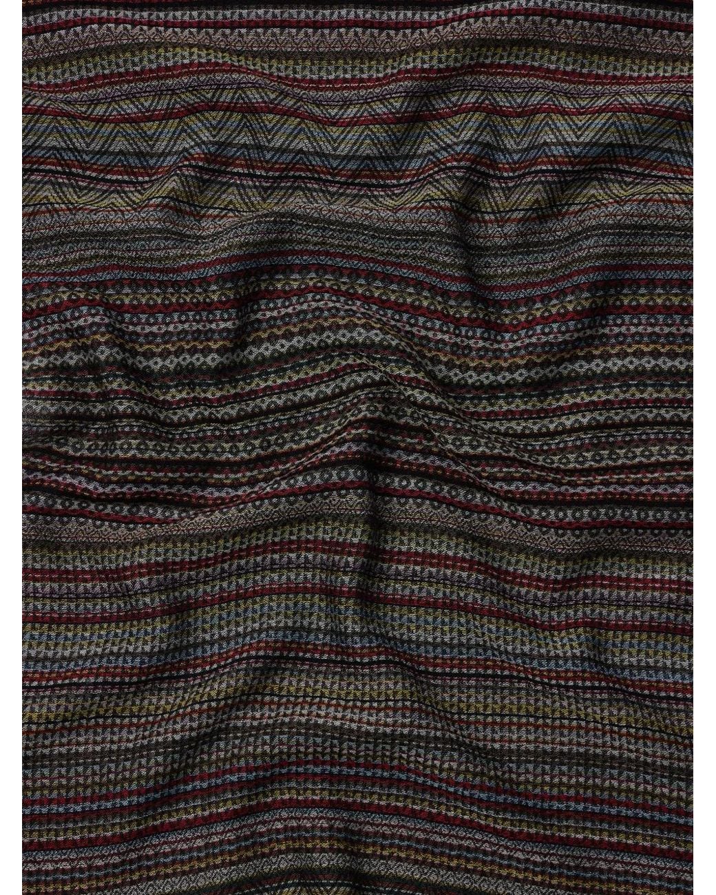 Paul Smith Gestreifter Schal in Gray für Herren