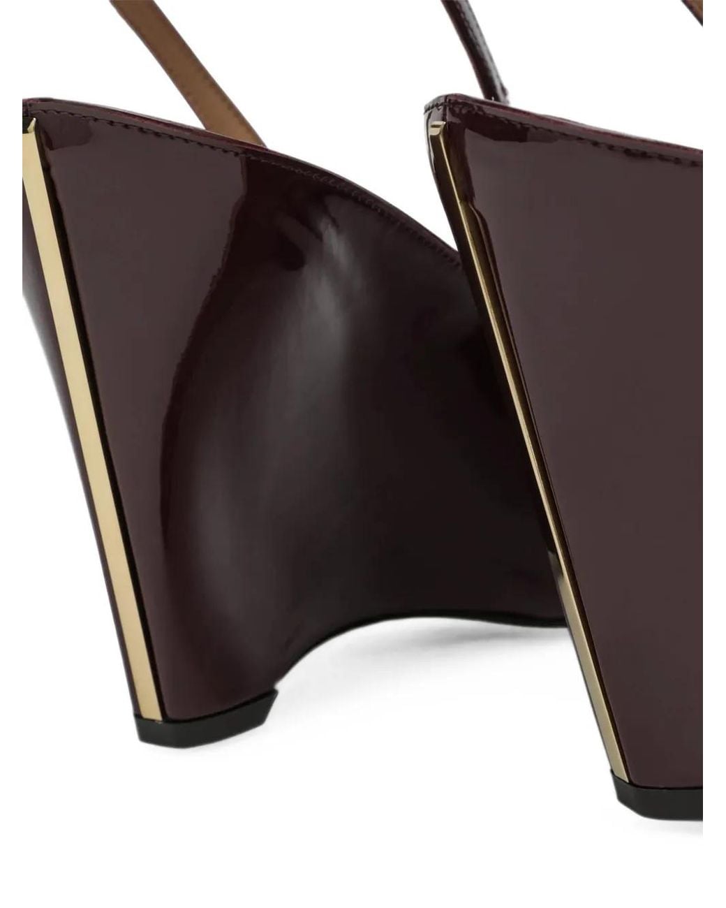 Ferragamo Brown Wedge Sandals