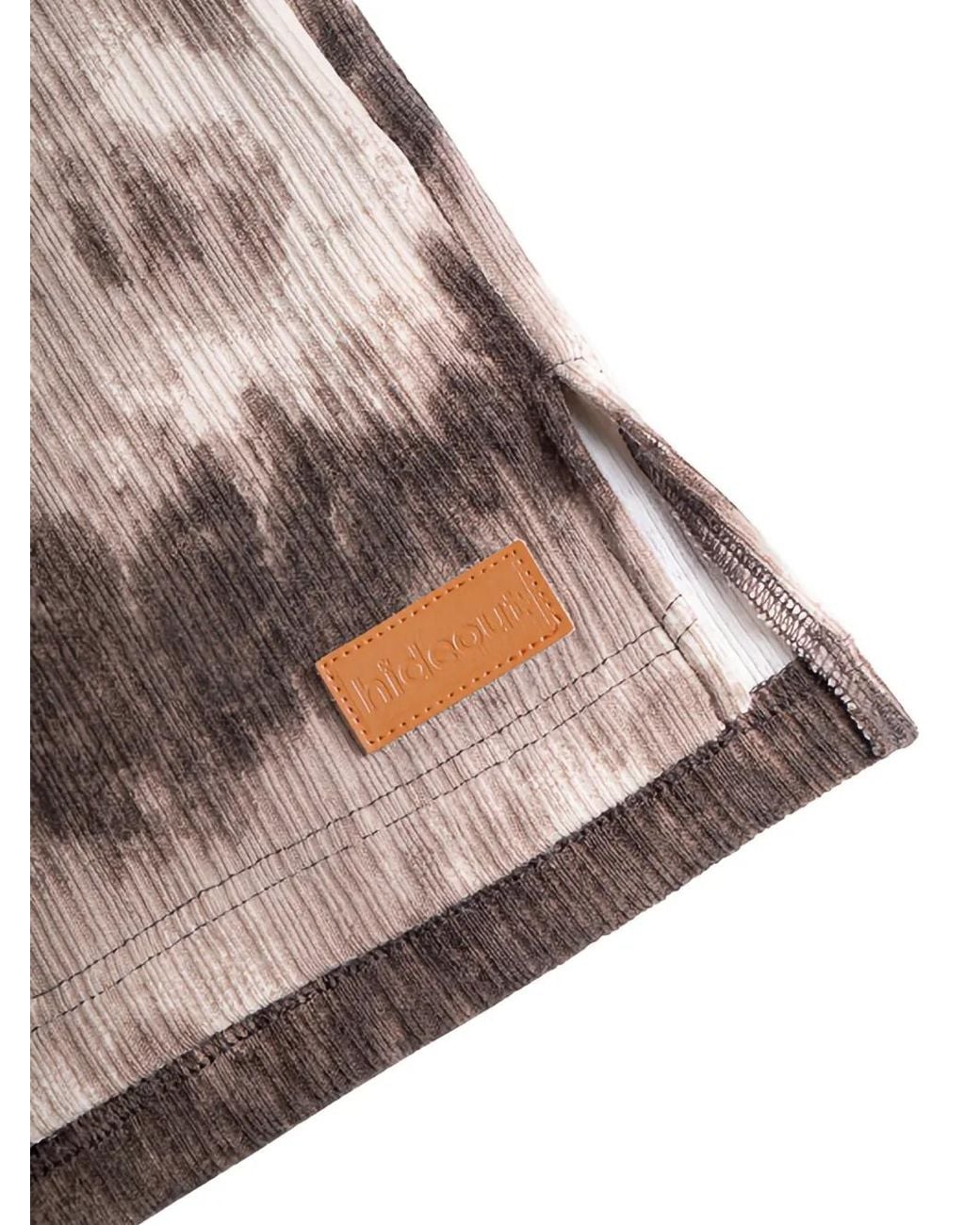 Maison hideout Pink Polo En Maille Tie-Dye for men