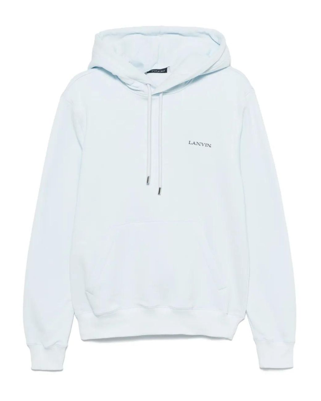 Lanvin Blue Light Hoodie Sweater for men