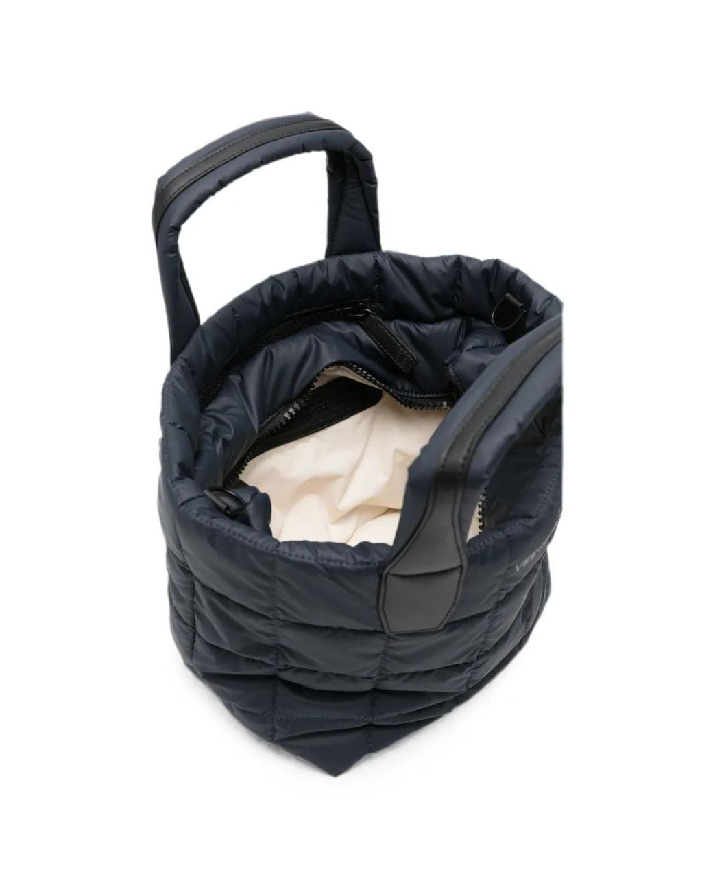 VEE COLLECTIVE Blue Petit Sac Cabas Porter Matelassé