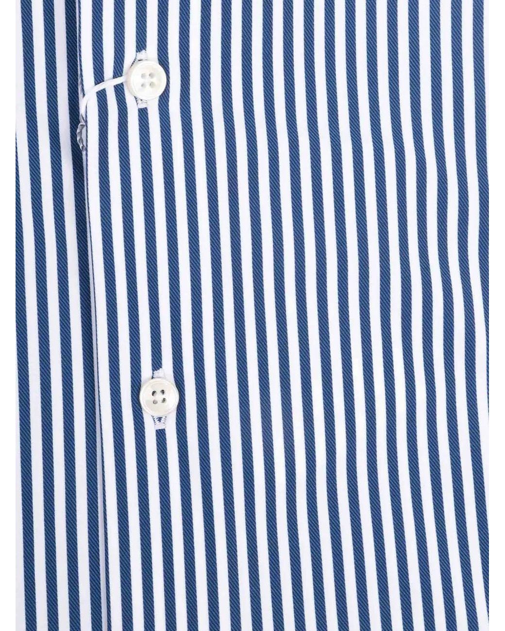 Xacus Blue Active Shirt Striped Shirt for men