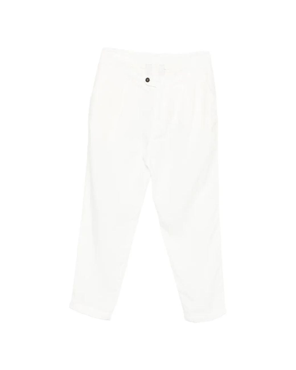 Eleventy White Pences Over Trousers for men