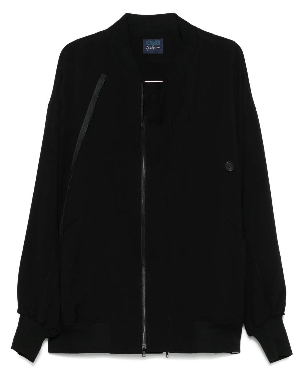 Yohji Yamamoto Black Double-Breasted Jacket