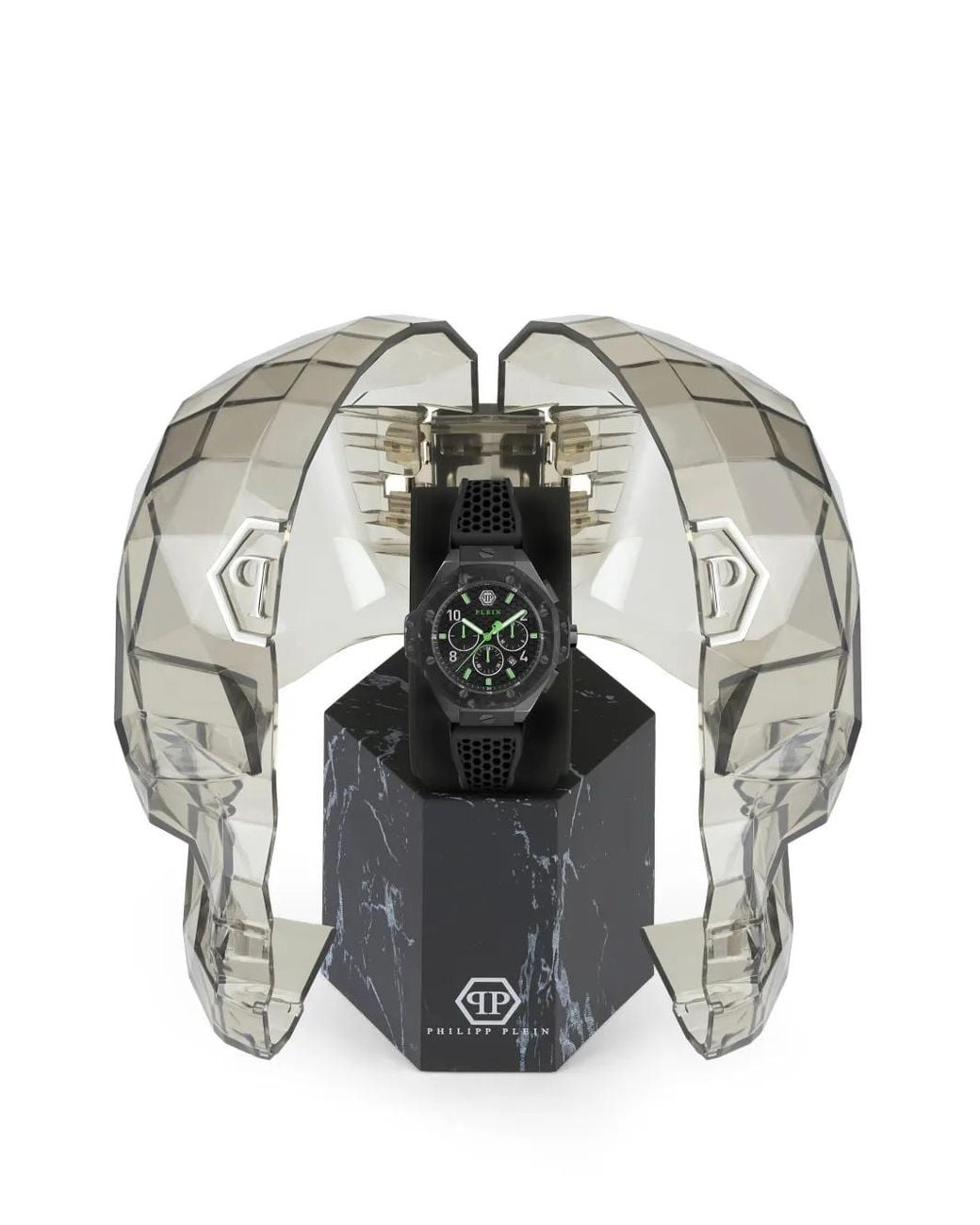 Philipp Plein Black Chrono Royal 46Mm Watch for men