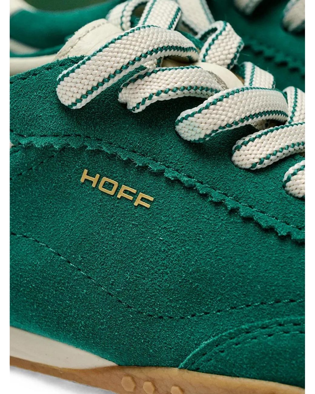 HOFF Green Bridge Suede Panelled Sneakers