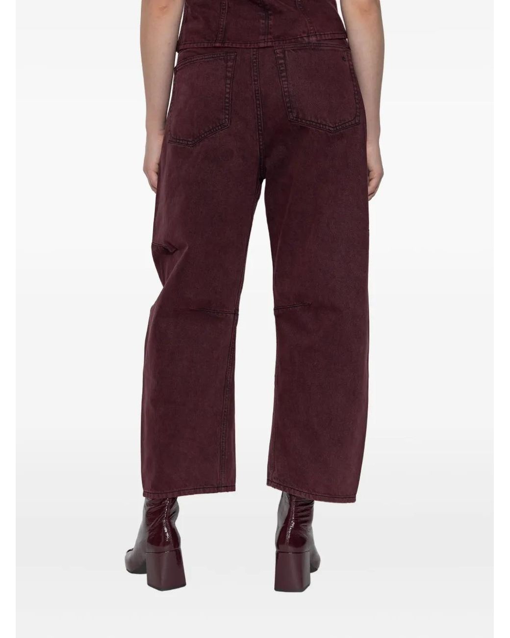 Rag & Bone Red Five-Pocket-Jeans