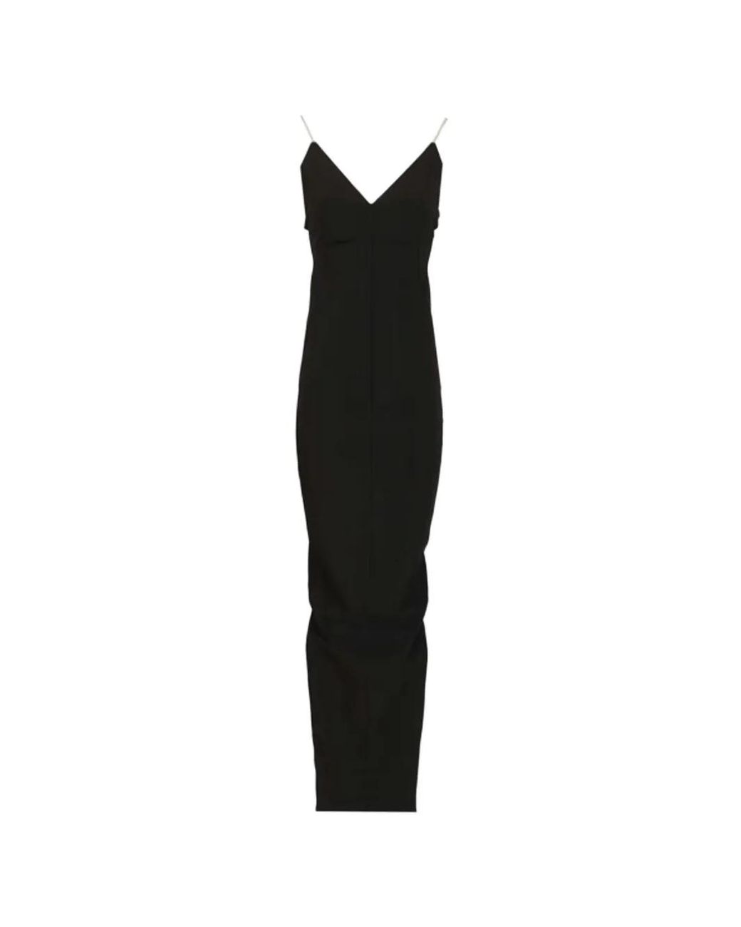 Rick Owens Black Maillot Gown