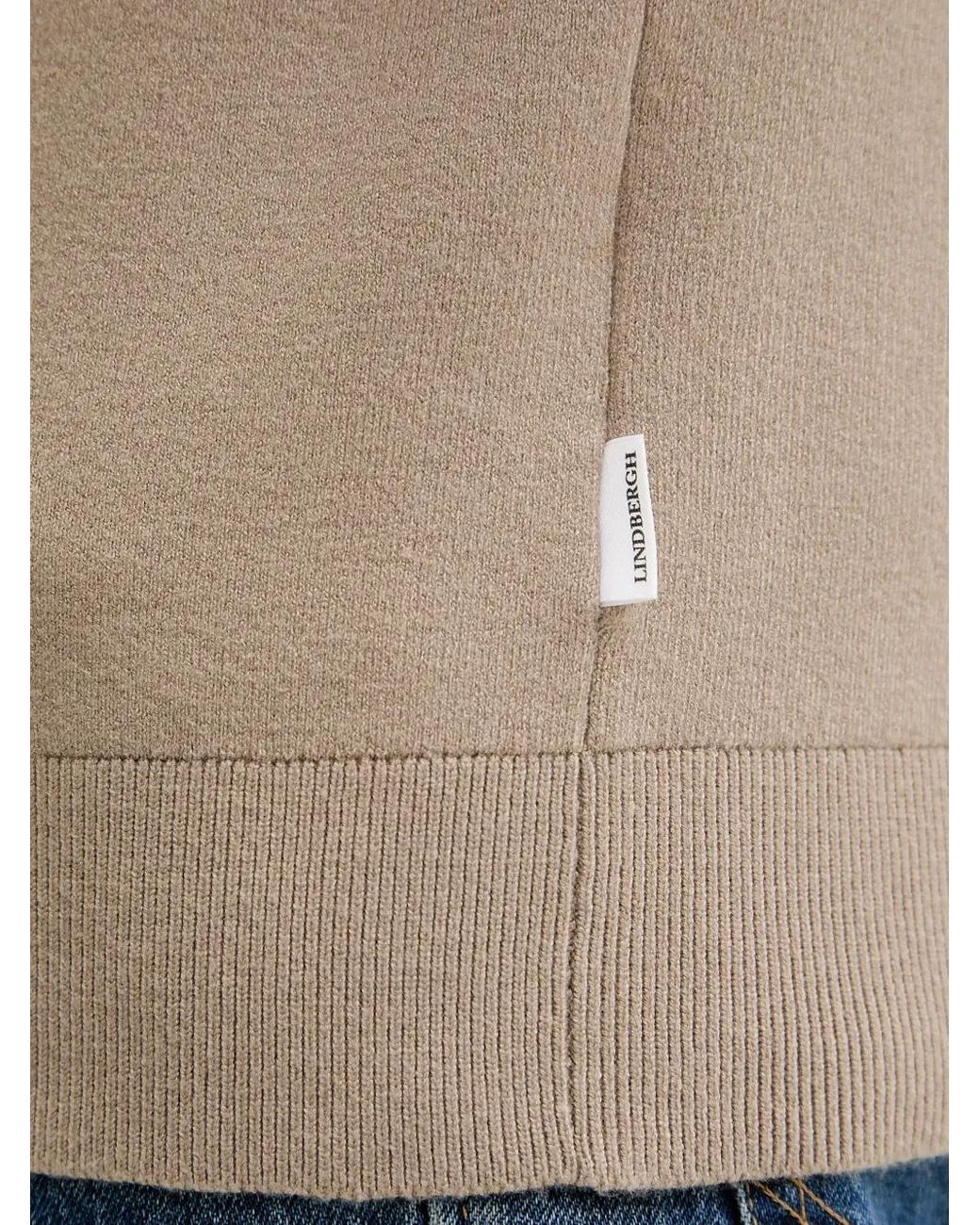 Lindbergh Blue Roll-Neck Sweater for men