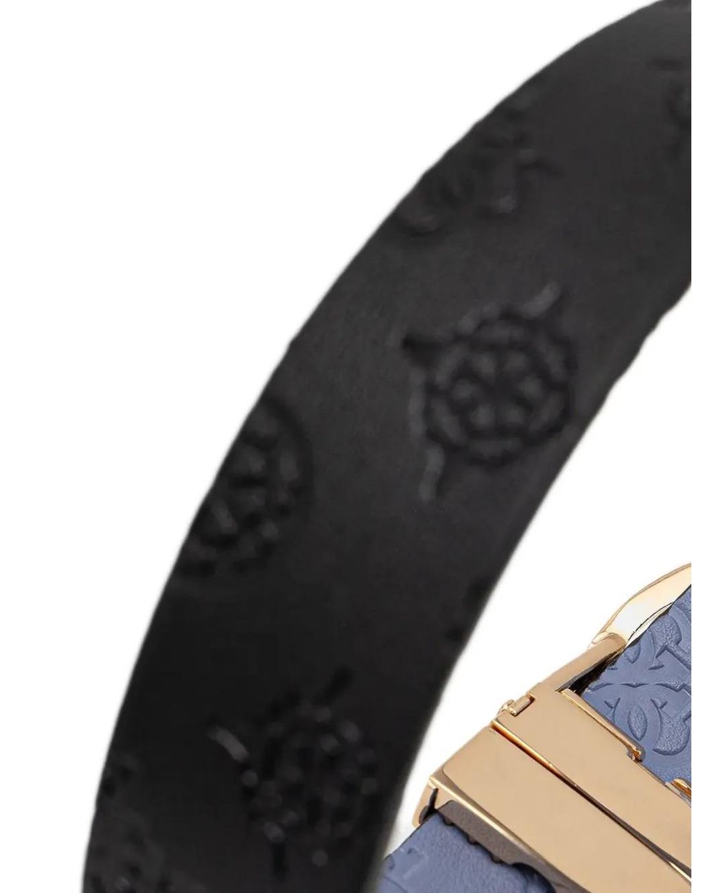Guess Black James 4G Logo Belt