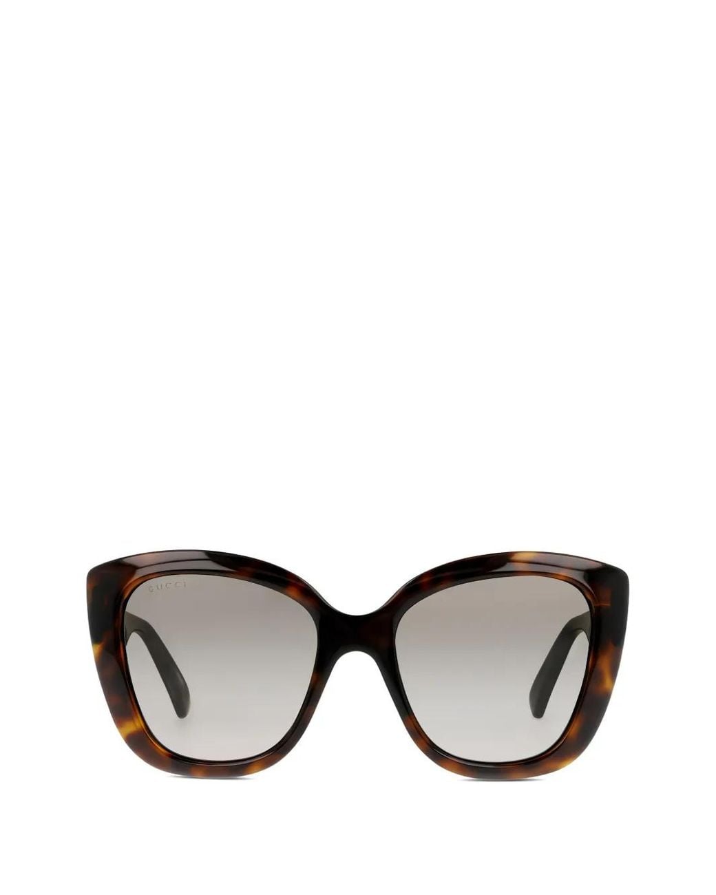 Gucci Black Geometric-Frame Sunglasses