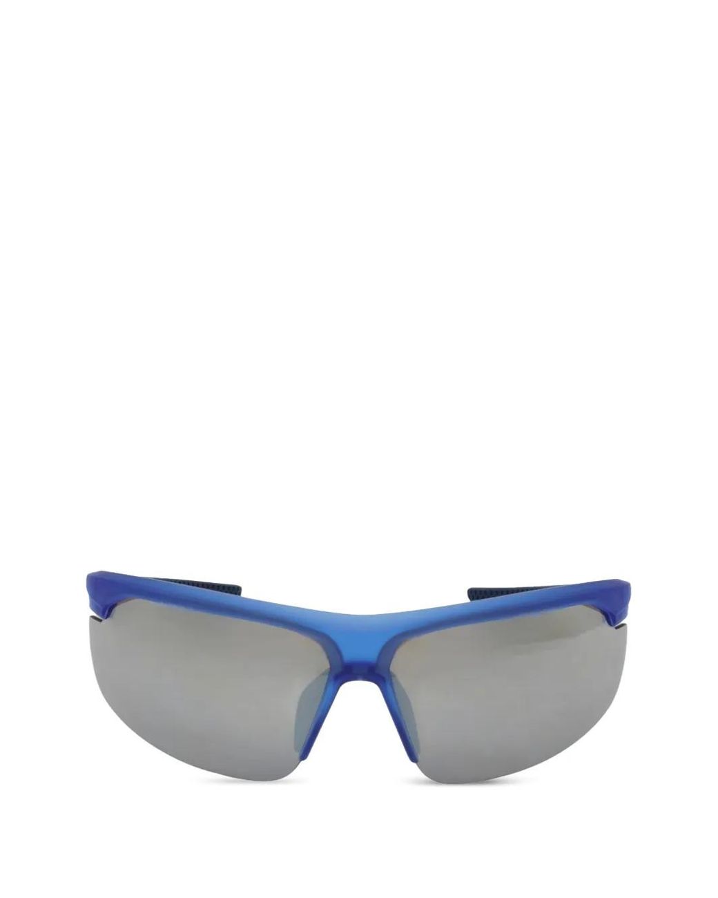 Nike Blue Windtrack E Mirrored Sunglasses for men